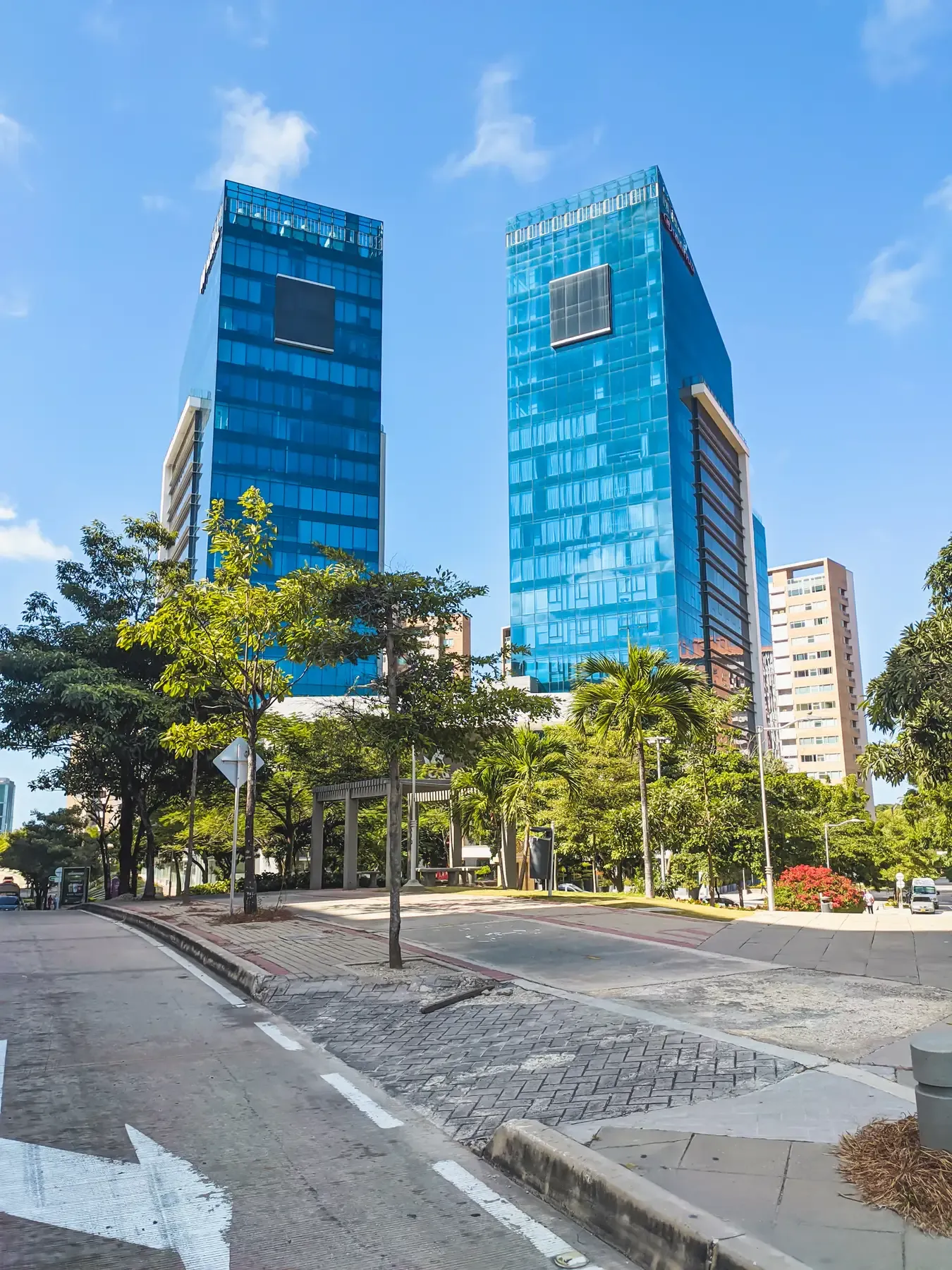 Torres de vidrio en Barranquilla